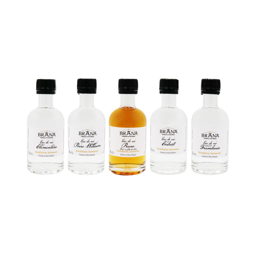 Coffret 5 Eaux-de-vie – 5 cl